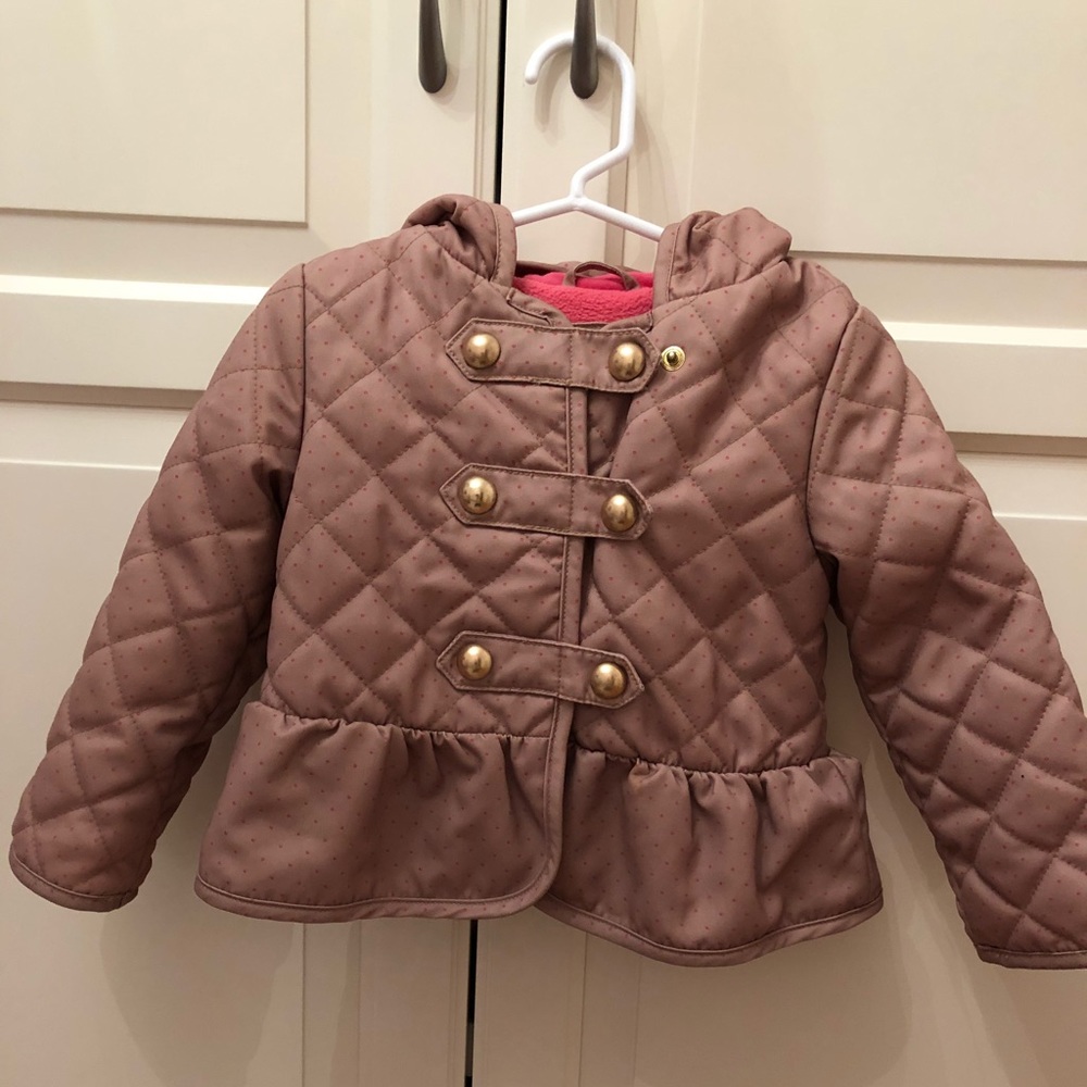 Quilted light weight spring gap kids jacket
